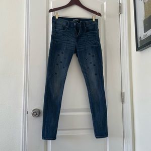 Express jeans mid rise legging